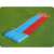 Bestway H2OGO! Tsunami Splash Ramp double lane water slide on grass
