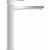 Duravit MH1040002010 Manhattan egykaros XL króm mosdócsaptelep, elölnézetben, csomagolás nélkül, fehér háttér előtt, bemutatva karcsú profilját