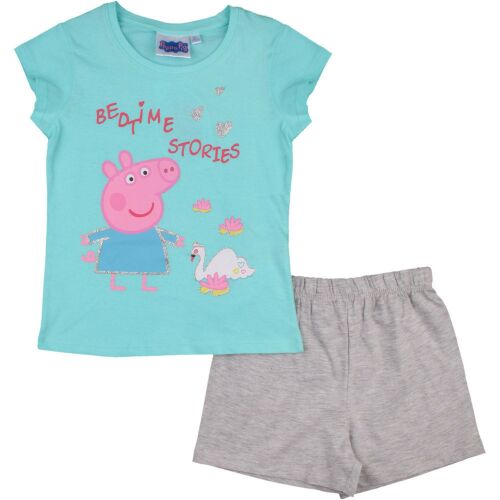Peppa türkiz-szürke pizsama 179414982 - Gyerek pizsama és hálóing