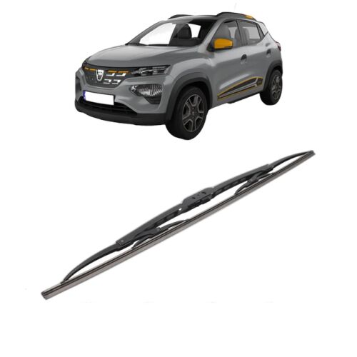Bosch Twin szilikonos hátsó ablaktörlő lapát Dacia Spring 2020-tól, az autó hátsó szélvédőjéhez, tartós gumiból, 550mm, egy Dacia Spring autóval a kompatibilitás bemutatására - Jármű és alkatrész