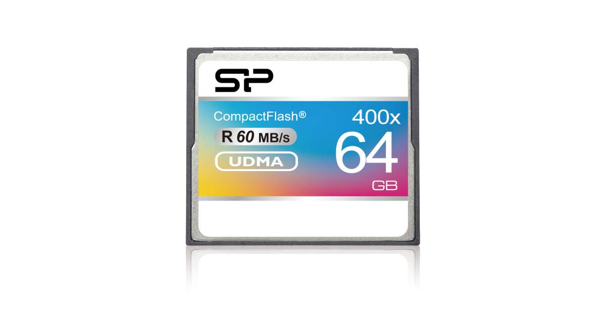 Silicon Power 64GB Compact Flash 400X CompactFlash | Pepita.com