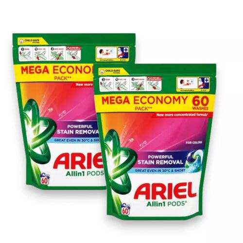 Ariel Allin1 PODS Color Mosókapszula Duo Csomag – 2 x 60 db (120 mosás) 179462200 - Öblítő, Mosókapszula és Mosógél