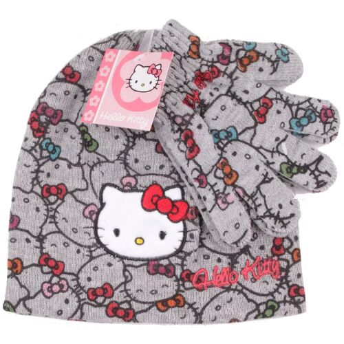 Hello Kitty mintás szürke sapka 179463262 - Gyerek sapka