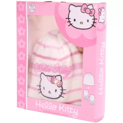 Hello Kitty törtfehér sapka szett 179463205 