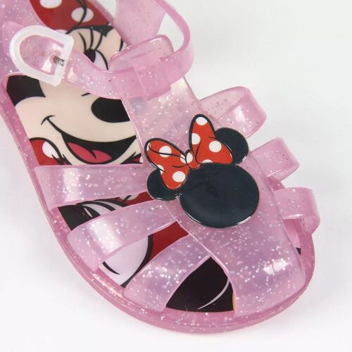 Minnie csillogó strand szandál