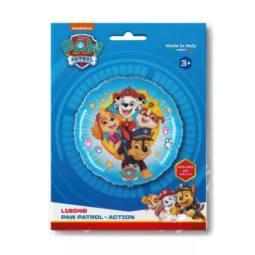 Mancs Őrjárat Action fólia lufi 46 cm 179468157 - Party kellék