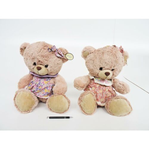 Kabala Teddy Bear 42cm ruhában ülve 162748 Vasárnapi mix ár 1 darabért 179475737 - Plüssjáték