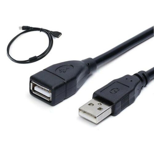 USB 2.0 Hosszabbító Kábel Ferritmaggal (USB-A Apa – USB-A Anya), 1 m 179496700 