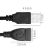 USB 2.0 Hosszabbító Kábel Ferritmaggal (USB-A Apa – USB-A Anya), 10 m 179497059