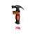 Kmt TOOLS 250g mini szeghúzó ácskalapács ergonomikus gumírozott markolattal és csomagolással