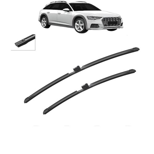2 db Bosch Aerotwin szélvédő törlőlapát szett Audi A6 Allroad C8 (4AH) 2018-2021 modellekhez, háttérben autóval, tiszta kilátásért - Bosch