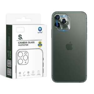 Apple iPhone 12 Lito S+ 3D Kamera Védő Üvegfólia - Átlátszó 45793770 
