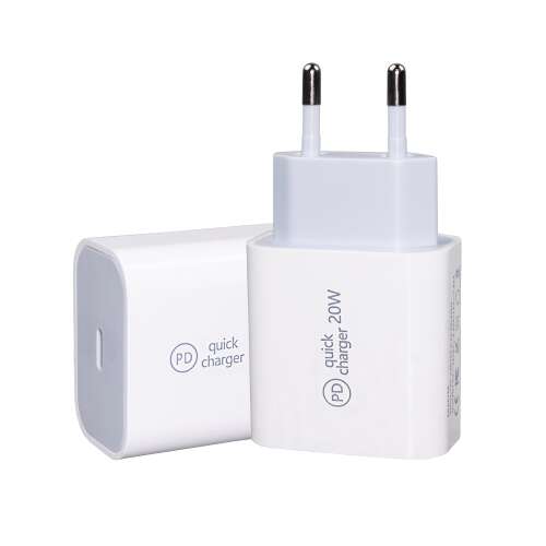Iphone kompatibilis gyorstöltő adapter USB-C csatlakozó aljzattal /  ZMR-AD-15