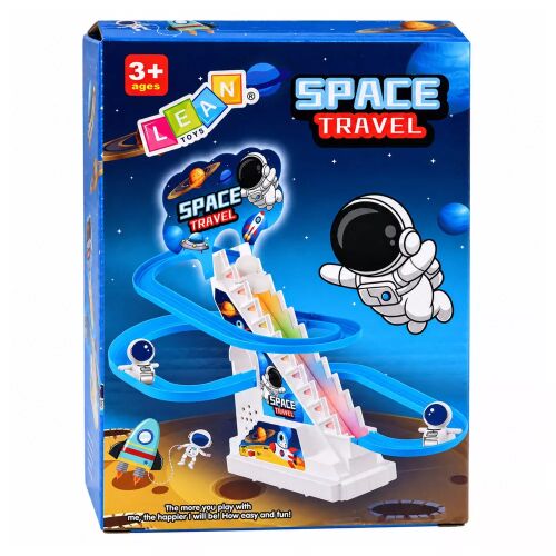 Space Track űrhajós golyópálya fényekkel és hangokkal, kék 179556329 - Golyópálya