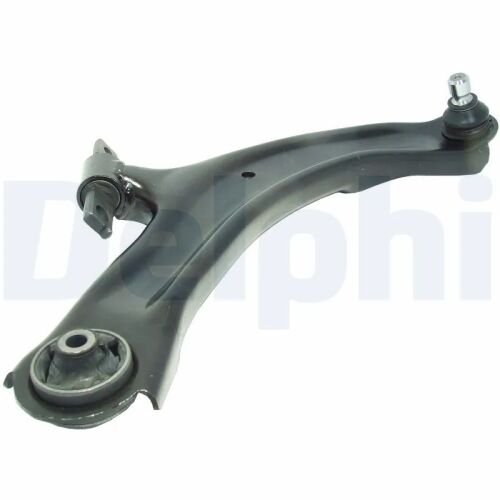 Delphi TC2468 féltengely, kerékfelfüggesztés alkatrész Nissan Qashqai, X-Trail és Renault Koleos modellekhez, ferde nézetben, fehér háttérrel - Lengőkar