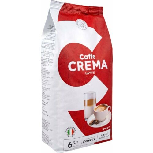 Coffix Caffe Crema Latte pörkölt kávé 1kg 179582307 - Élelmiszer és ital