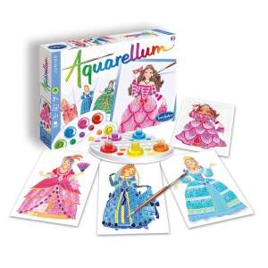 Aquarellum, hercegnők - Sentosphere SA665 45796741 "hercegnők"  Foglalkoztató füzet, kifestő-színező