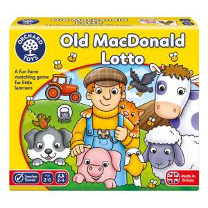 Old MacDonald bingó / Old MCDonald bingó (Old MacDonald Lotto), ORCHARD TOYS OR071 45798520 Társasjátékok