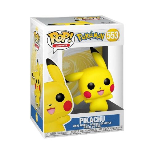 Funko POP! Games: Pokémon - Pikachu (waving) figura 179653068 - Mesehős figura