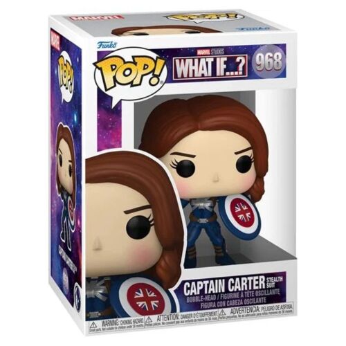 Funko POP! Marvel: What if... - Captain Carter figura #968 179653202 - Mesehős figura