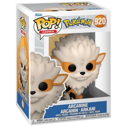 Funko POP! Games: Pokemon - Arcanine(EMEA) figura 179653618 - Mesehős figura