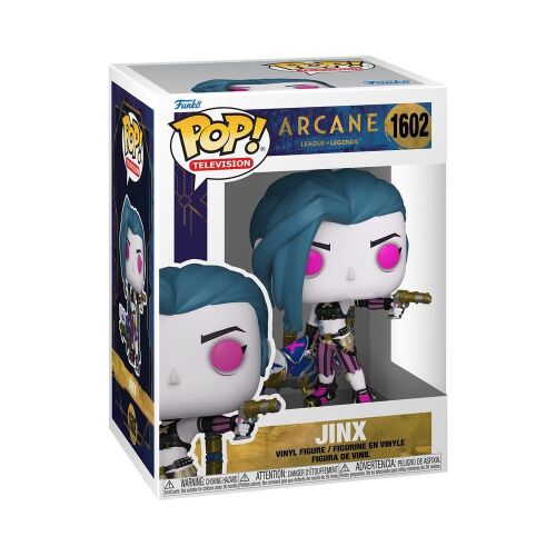 Funko POP Animation: Arcane - Jinx figura 179654246 - Mesehős figura