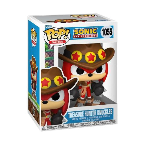 Funko POP Games Sonic - Treasure Hunter Knuckles figura 179654511 - Mesehős figura