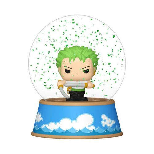Funko Mini Glitter Globe Roronoa Zoro hógömb figura - One Piece 179655263 - Mesehős figura
