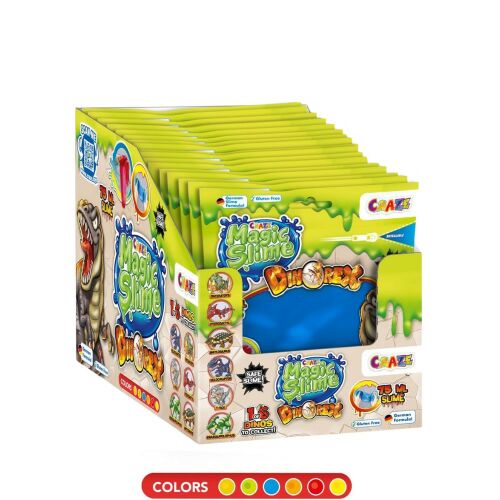 Craze MAGIC SLIME - Meglepetés dínó csomag 179658130 - Slime