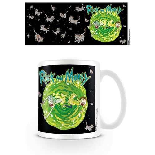 Pyramid RICK AND MORTY (FLOATING CAT DIMENSION) bögre 179659919 - Otthon és kert