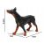 ELEGÁNS DOBERMAN KUTYAFIGURA 179666861