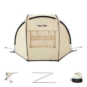 Lay-Z-Spa felfújható jakuzzi ponyva, bézs, 1.83m x 94cm x 1.09m, kollázs - Bestway