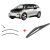 3 db BMW i3 széria (I01) 2013 ablaktörlő szett, szélvédőhöz és hátsó ablakhoz, Valeo Silencio 179688445