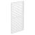 LUXE Lamellás oldalpanel (R) 123x218cm 4 m-ig fehér 179689270
