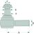 Ford 5000 kormányösszekötő rúd fej M16 x 1,5 x 395 mm 81802856 179699105