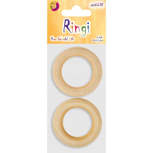 4,5 cm-es fakarikák 4 db RD-2068 179710693 - Függönykarika