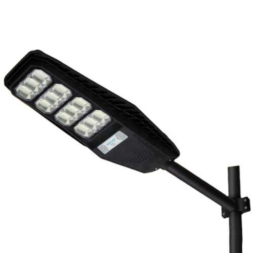 Napelemes utcai LED lámpa távirányítóval, mozgásérzékelővel, 200W, IP65 + tartókonzol 78106636