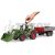 Fendt Vario 211 traktor rakodóval és pótkocsival 550 x 130 x 160 Bruder 02182 179735299
