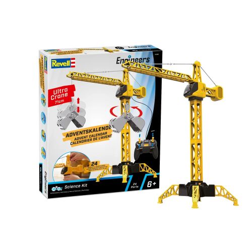 Revell Engineers Távirányítós Óriás Daru 31 Darabos Építőjáték 179755511 - Távirányítós jármű