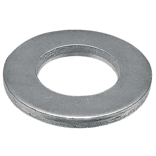 Lapos, kerek alátét, horganyzott, M10, DIN 125, 100 db, 125004WR 179772426 - Csavar alátét