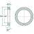 Csapágyanya M50 x 1,5mm 70mm 11mm GRÁNIT 179776804