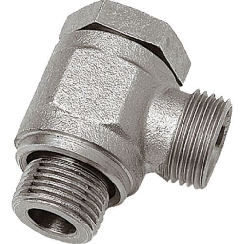BANJO típusú derékszögű csatlakozó 6L G1/8" M12x1.5 315bar 179777501 - Tömlőcsatlakozó