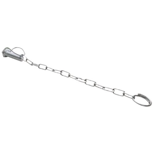Cső alakú rögzítőcsap 19 mm 48 mm 4 mm horganyzott acél 99119 179781312 - Jármű karosszéria rögzítő