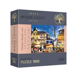 Trefl Wood Craft Puzzle - Francia utca 1000db 45817510 Puzzle - Város - Épület