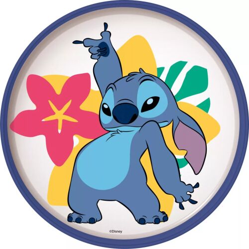 Disney Lilo és Stitch Palms csúszásmentes micro lapostányér 179792280 - Gyerek tányér