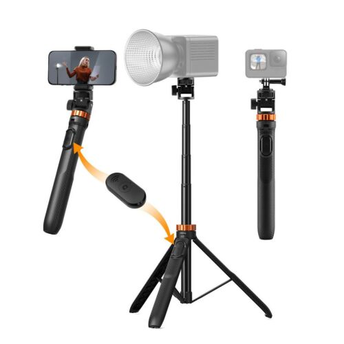 K&amp;F Concept MS-24 állvány, 175cm, selfie bot, GoPro adapter, telefon adapter, bluetooth kioldó 179811815 - Selfie bot