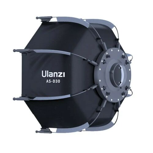 Ulanzi AS-D30 30cm-es nyitható octobox, mini Bowens csatlakozás 179813406 - Stúdiófény és Reflektor