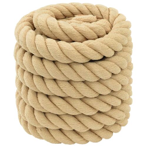 vidaXL Többcélú munkakötél 60 mm 10 m Természetes PP 179826636 - Kötél