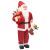 vidaXL Mikulás-figura Piros 110 cm Poliészter 179827781