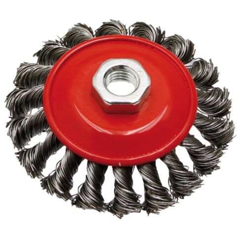 Kúpos drótkorongkefe Ø 100 mm M14 179837400 - Gépi drótkefe